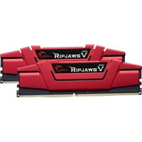 G.Skill D432Go 2400-15 Ripjaws V K2, Mémoire vive Rouge, 32 Go, 2 x 16 Go, DDR4, 2400 MHz, 288-pin DIMM, Rouge