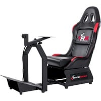 RaceRoom Game Seat RR 3055, Simulateur de course Noir/Rouge