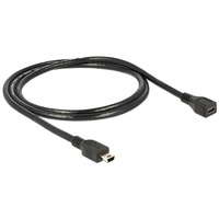 DeLOCK USB-C 3.2 > USB-C, Câble d'extension Noir, 1 mètre