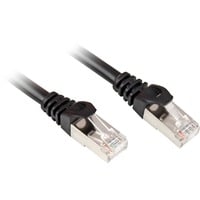 Sharkoon Câble RJ45  Cat.6 SFTP Noir, 2 Mètre