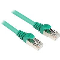 Sharkoon Câble RJ45  Cat.6 SFTP Vert, 1 Mètre