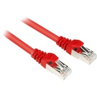 Sharkoon Câble RJ45  Cat.6 SFTP Rouge, 1 Mètre