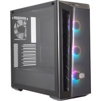 Cooler Master MasterBox MB520 ARGB Midi Tower Noir, boîtier pc Noir | 2x USB-A | RGB | Verre Trempé