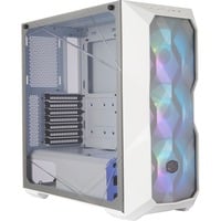 Cooler Master MasterBox TD500 Mesh Midi Tower Blanc, boîtier pc Blanc | 2x USB-A | RGB | Verre Trempé