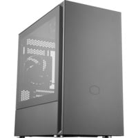 Cooler Master Silencio S400 Mini Tower Noir boîtier midi tower Noir | 2x USB-A | Verre Trempé