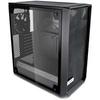 Fractal Design Meshify C TG boîtier midi tower Noir | 2x USB-A | Verre Trempé