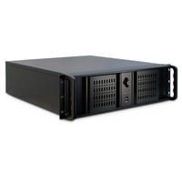 Inter-Tech 3U-3098-S boîtier rack Noir | 2x USB-A