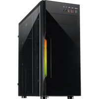 Inter-Tech B-42 RGB Tower Noir boîtier midi tower Noir | 3x USB-A | RGB | Window