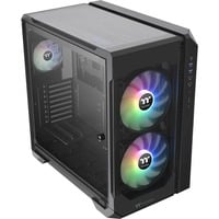 Thermaltake View 51 TG ARGB Midi Tower Noir, boîtier pc Noir | 4x USB-A | 1x USB-C | RGB | Verre Trempé