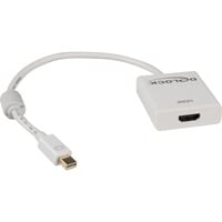 DeLOCK Mini DisplayPort > HDMI, Adaptateur Blanc, 0,2 mètres, 4K