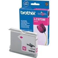 Brother LC970M - Cartouche d'encre - Magenta Encre à pigments, 1 pièce(s), Vente au détail