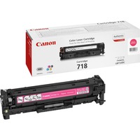 Canon CRG-718 M Cartouche de toner 1 pièce(s) Original Magenta 2900 pages, Magenta, 1 pièce(s), Vente au détail