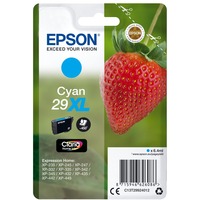 Epson Strawberry Cartouche "Fraise" 29XL - Encre Claria Home C Rendement élevé (XL), 6,4 ml, 450 pages, 1 pièce(s)