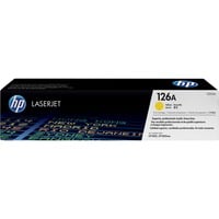 HP 126A, Toner Jaune, CE312A, Jaune, Vente au détail