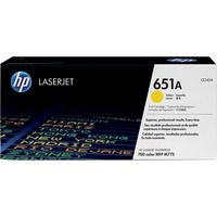 HP 651A - Cartouche d'encre Toner Jaune, CE342A