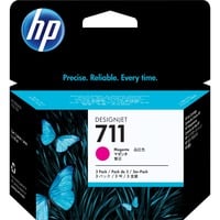 HP 711 - Cartouche d'encre - 3 x Magenta CZ135A