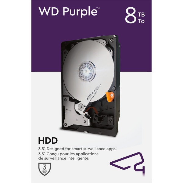 Disque Dur 1To WD Purple WD10PURZ, stockage camera ip