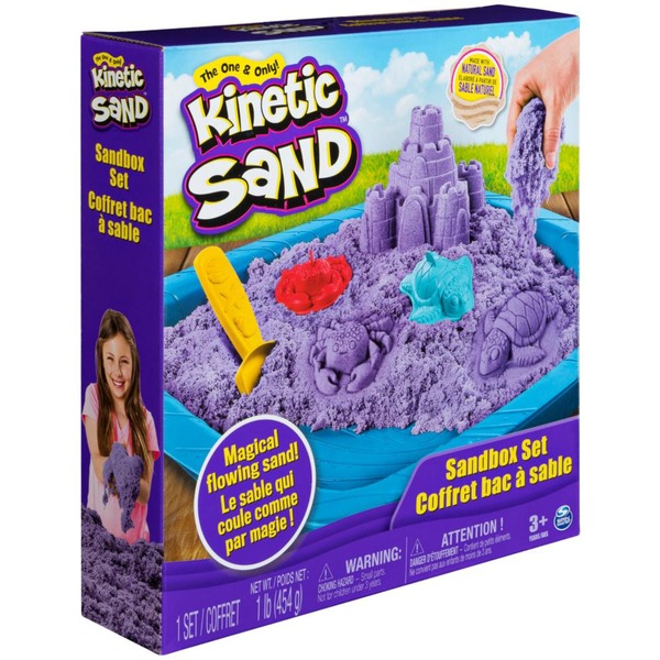 kinetic sand sandbox set