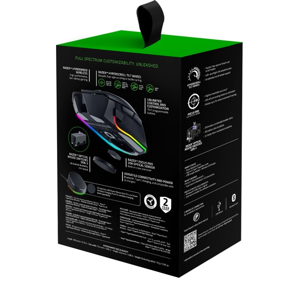 Razer Basilisk V Pro Souris Gaming Noir