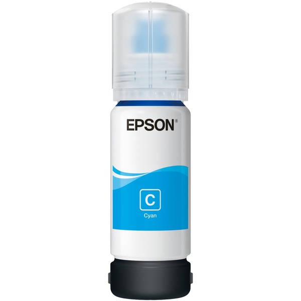 Epson 113 EcoTank Pigment Cyan Ink Bottle, Encre Cyan, Epson, Ecotank ...