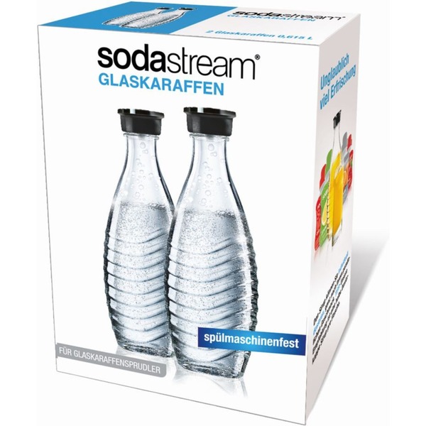 Sotel  SodaStream Duopack / 1047200490 Carafe en verre 2 x 0,6 l
