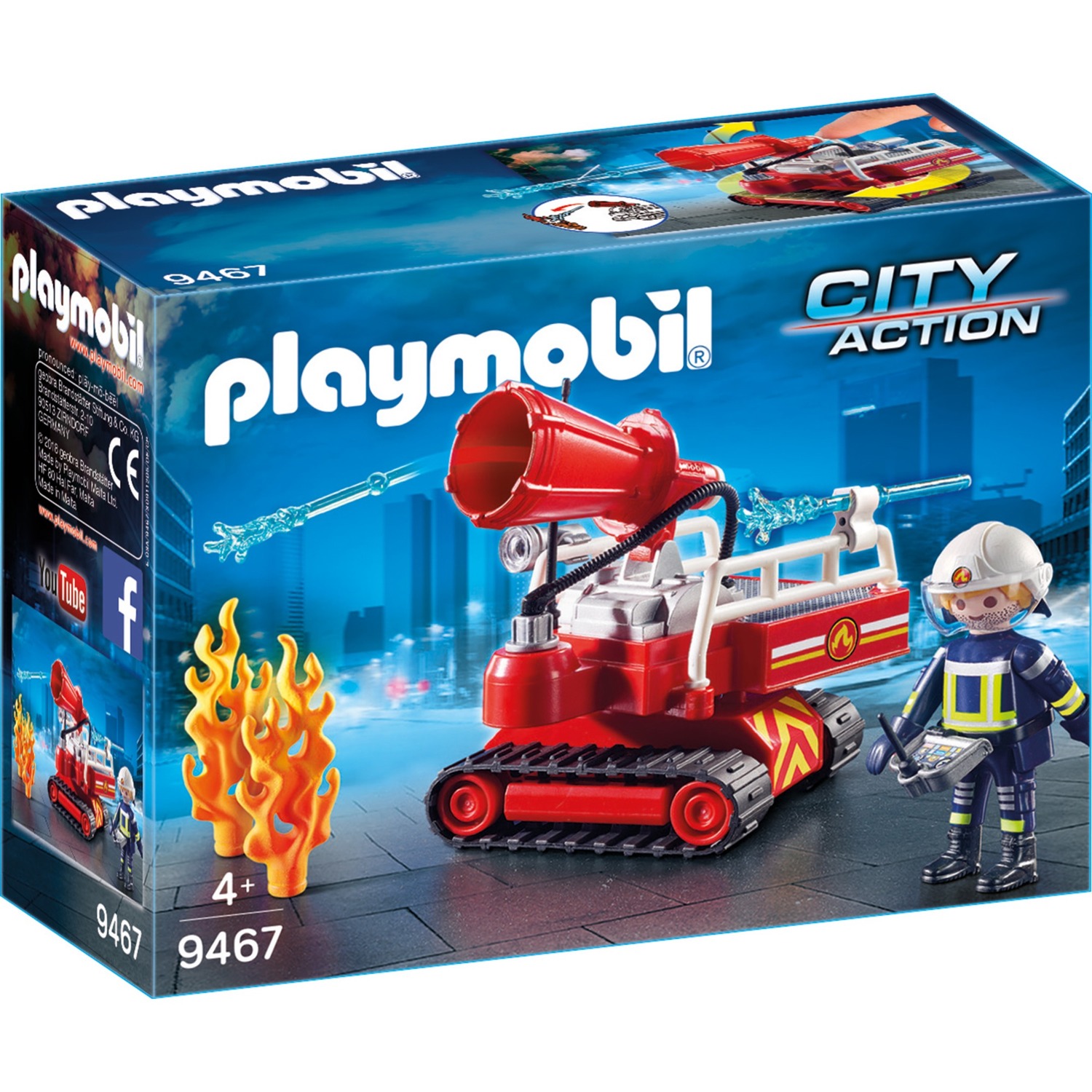 playmobil city action pompier